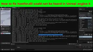 How to fix hostfxr.dll could not be found in Unreal engine 5