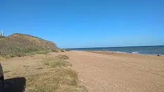 Дикий пляж в восточном Крыму