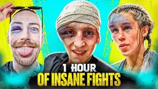 1 Hour Of Brutal Knockouts & Fights - MMA, Bare Knuckle, Boxing & Muay Thai