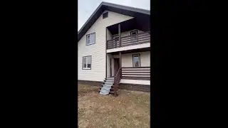 Каркасный дом ПМЖ 125 м2 с участком 12 соток и инженерными коммуникациями