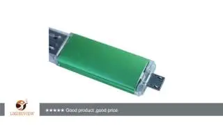 U-DriveShop 2in1 OTG 16GB Memory Stick Pen Drive 16GB USB Flash Drive 16GB Thumb Drive (Green A) for