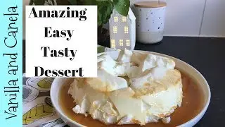 Easy Dessert to use up egg whites/Pudim Molotoff - VLOGTOBER day 27