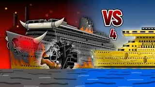 The sinking of the BULLTANIC (8) 🚢🛳⚓️ FlipaClip