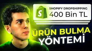 Shopify Dropshipping product finding tactics that earned you 400 thousand TL in 2.5 months!