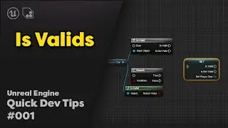 Quick Dev Tip #1 UE4 / UE5 - Blueprints - is Valids