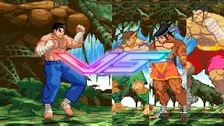 MUGEN - Muaythaiman vs. Zexx, Ryder, & Yang Tze - Download