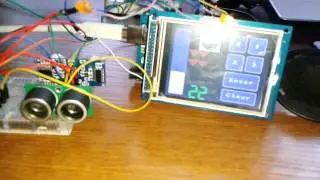 Arduino Mega with TFT screen - Status bar with sound