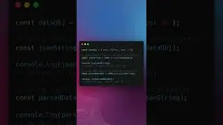 JavaScript Shortcuts - Data Serialization with JSON.stringify() and JSON.parse()