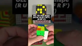 OLL 10: Fish shape fingertricks