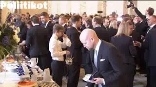 Suomen presidentti Sauli Niinistö avaa valtiopäivät