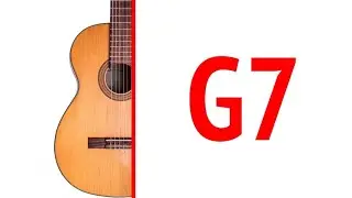 Как играть аккорд G7 на гитаре? Доминантсептаккорд