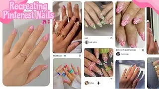 Recreating Trendy Pinterest Acrylic Nails