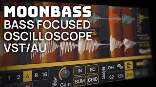 Moonbass Introduction - Bass-focused audio oscilloscope VST