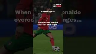 Overcoming Obstacles Like Ronaldo! 💪⚽#ronaldo #cristianoronaldo #shorts #short #facts #mindtap
