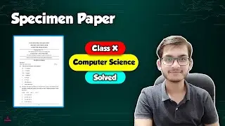 Computer Applications Class X Specimen Paper Solved - Semester I | BlueJCode