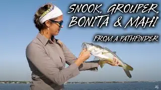Snook, Grouper, Mahi and Bonita...All from a BAY BOAT!