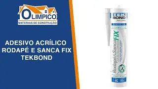 Adesivo Acrílico Rodapé e Sanca Fix Tekbond - 🔶 Materiais de Construção Olimpico 🔷