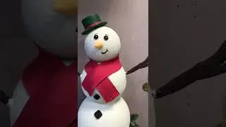 Снеговик ☃️ из шоколада пол метра