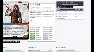 reviewing random magic the gathering cards  #1
