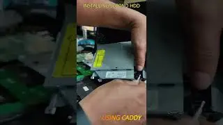 how to install second HDD in a laptop, laptop मे second HDD कैसे लागाते हैँ | #shortsyoutube #shorts