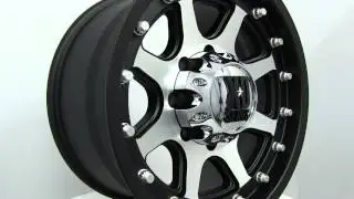 XD Series Addict 798 Wheel 17x9 Matte Black Machined XD798