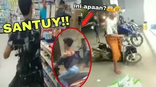VIRAL TIKTOK! Parkir motor santuy dengan cara di banting VERSI (GAGAK BETINA)