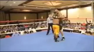 Biggest mismatch in boxing ends with a surprise KO!