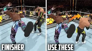25 Alternate Finisher & Signature Variation In WWE 2K26