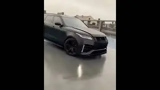 Matt black rage rover