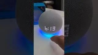Novo Echo Dot 5ª geração com Relógio