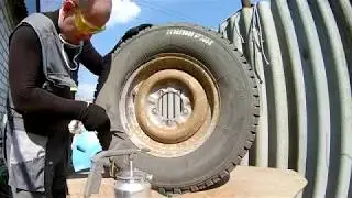 Покраска дисков уаз))