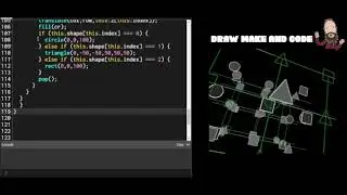 p5.js Tutorial - 3D Grid Art using WEBGL