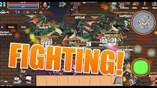 Pixel Knights Online Partying all night long