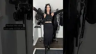 The NOCTEX Veil mesh skirt styled x 2 use discount affiliate code JESSICA10 for % off #styleinspo