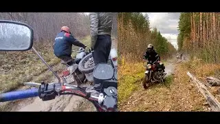 ПОКАТУШКА ПО ЛЕСУ ГАЗ В ПОЛ | ИЖ ЮПИТЕР 5 #эндуро #мотокросс #покатушки #иж #урал  #юпитер5