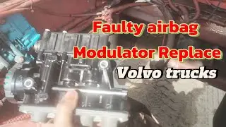 air bag modulator #volvo trucks #trucks @repair