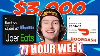 I made $3,000 in 1 WEEK delivering food