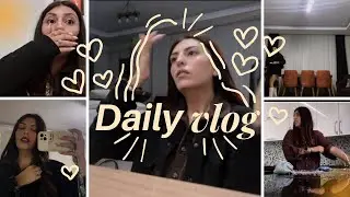 Hem okul hem kız kıza buluşma hem ders hem temizlik  günlük vlog bittim ￼🙈