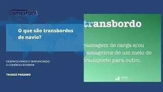 O que são transbordos de navio?