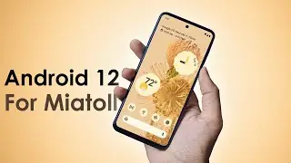 Android 12 Beta 1 - New UI Design feat. Poco M2 Pro