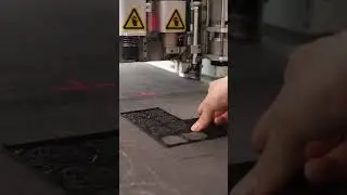 Digital Clothing Tags leather Cutting machine #leather #cuttingmachine #tags