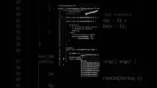 Java Program || Fibonacci Number || Fibonacci Series (Recursive Approach)