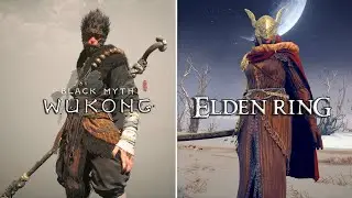 Black Myth Wukong Vs Elden Ring - Details and Physics Comparison