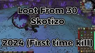 OSRS-A Noob fights SKOTIZO(Loot From 30 Skotizo 2024)