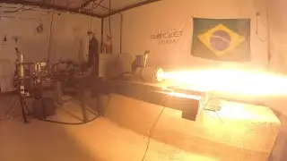 Static test of the hybrid rocket motor Circe