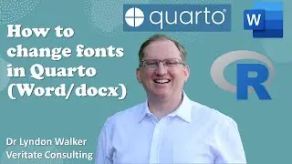 How to change document fonts & formats in Quarto (Word/Docx)