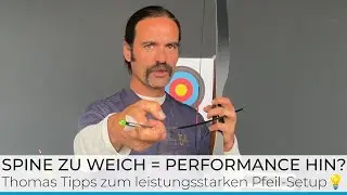 Pfeil & Bogensetup: Spine zu weich = weniger Speed beim Bogenschießen? Wir testen den Mythos!