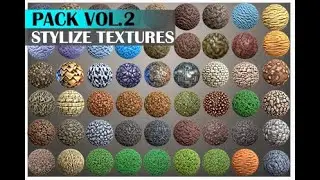 Stylized Texture Pack - VOL.02 Textures