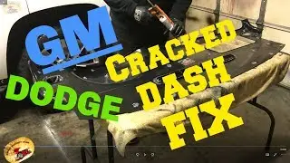 How To Repair a Cracked Dash, Car,Truck SUV... DIY
