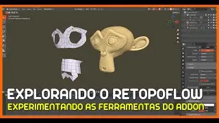ADDON RETOPOFLOW FERRAMENTAS PARA RETOPOLOGIA